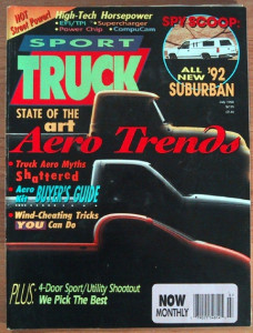 SPORT TRUCK 1990 JULY - CHRYSLER TOWN & COUNTRY